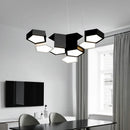 GobekUsa LED Chandelier Light Remote Dimming Pendant Minimalist Indoor Lighting