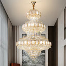 GobekUsa Elegant Crystal Chandelier for Luxe Living Spaces