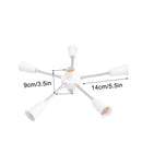 GobekUsa E27 Socket Splitter: Adjustable Multi-Light Bulb Adapter