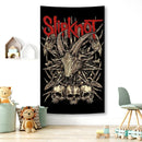 GobekUsa Heavy Mental Music Tapestry Wall Hanging- Hippie Art Room Flag