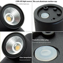 GobekUsa LED Wall Sconce: Aluminum Creative Indoor Outdoor Lamp for Living Room Bathroom