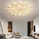 GobekUsa Lotus Chandelier: Modern LED Ceiling Light Fixture for Home, Living Room, Bedroom.