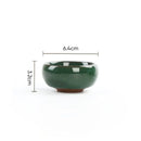 GobekUsa Ice Cracking Ceramic Tea Espresso Coffee Cups Set