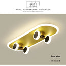 GobekUsa Kids Skateboard LED Ceiling Light for Modern Children's Rooms