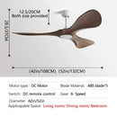 GobekUsa 3 Blade DC Motor Ceiling Fan with Remote Control