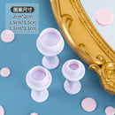 GobekUsa Heart & Star Cake Decorating Cookie Cutter Set - Mini Pastry Tools For Kids