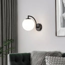 GobekUsa Glass Ball Wall Light: Modern Nordic Living Bedroom Sconce Fixture