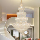 GobekUsa Crystal Chandelier Light: Elegant Postmodern Dining Room & Bedroom Lighting