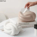 GobekUsa Ceramic Desktop Storage Paper Towel Holder & Tissue Box Organizer