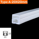 GobekUsa Black Silicone Tube LED Neon Light for Outdoor Flexible Strip Lights
