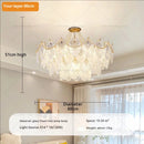 GobekUsa Crystal Chandelier: Luxury Living Room Lighting for Elegant Home Decor