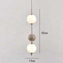 GobekUsa Glass Ball LED Pendant Light for Living Dining Bedroom