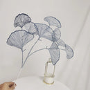 GobekUsa Ginkgo Leaf Branch Artificial Flowers Home Decor
