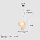 GobekUsa Glass Indoor Pendant Lights for Dining Room Kitchen Bar Shop