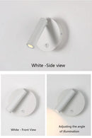GobekUsa Adjustable LED Wall Reading Lamp 3W Spotlight for Bedroom and Hotel