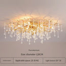 GobekUsa Elegant Gold Crystal Chandelier for Modern Luxury Living Spaces