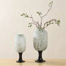 GobekUsa Dot Texture Glass Vase for Stylish Home Decor