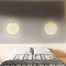 GobekUsa Gold Black Ring LED Wall Light Living Room Bedroom Lamp Seconce