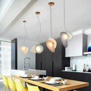 GobekUsa Glass Indoor Pendant Lights for Dining Room Kitchen Bar Shop