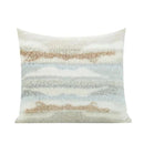 GobekUsa Galaxy Inspired Jupiter Nebula Square Cushion Covers in Coffee Blue Gradient