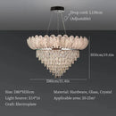 GobekUsa Crystal Crown Chandelier: Luxe Ceiling Light for Home, Shop & Lobby
