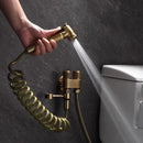 GobekUsa Antique Bronze Bidet Sprayer Set with High Pressure Gun