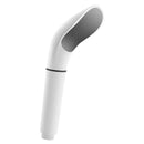 GobekUsa Elegant White ABS Handheld Shower Head for Bath Showering System