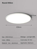 GobekUsa LED Ceiling Lamp: Modern Minimalist Rectangular Design for Living room, Bedroom, Indoor Lighting