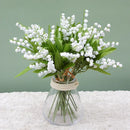 GobekUsa Bellflower Artificial Flowers Handmade Home Wedding Decoration Bouquet