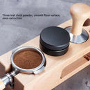 GobekUsa Coffee Distribution Tool: Adjustable Palm Tamper, Stainless Steel, 3 Angled Slopes