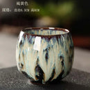 GobekUsa Ceramic Kung Fu Tea Cup Set - Handcrafted Porcelain Drinkware for Coffee and Wine