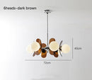 GobekUsa Antique Style Chandelier for Restaurant, Living Room, Bedroom - Warm & Minimalist