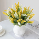 GobekUsa Lavender Foam Flower Family Room Vase Wedding Bouquet Garden Rose Arch Decoration