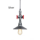 GobekUsa Industrial Water Pipe Pendant Lamp for Dining, Bar, and Café