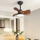 GobekUsa 22" Children Room LED Ceiling Fan Light Remote Control Small Fan Lamp