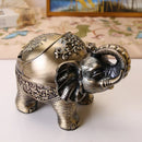 GobekUsa Elephant Shaped Windproof Ashtray with Lid for Home and Office