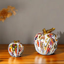 GobekUsa Apple Resin Figure Decorative Ornament for Home Office, Morden Art Craft Decor