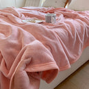 GobekUsa Coral Velvet Summer Blanket: Extra Soft, Skin-friendly, Machine Washable