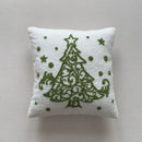 GobekUsa Christmas Cartoon Embroidered Pillow Covers for Festive Sofa Decor