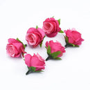 GobekUsa Artificial Plants Decorative Flowers Brooch for DIY Home Christmas Decor