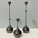 GobekUsa Gold Geometric Water Drop Candlestick Holder Desktop Storage Wedding Centerpieces