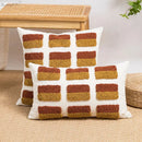 GobekUsa Geometric Embroidery Circle Stripe Cushion Cover | Home Sofa Decor Pillowcase