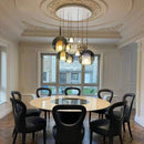 GobekUsa Designer Glass Chandelier Pendant Light for Dining Room Kitchen Loft Home Decor