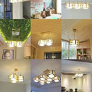 GobekUsa Japanese Wood Tea Room Pendant Light