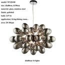 GobekUsa Elegant Grape Glass Chandelier for Luxury Home Decoration