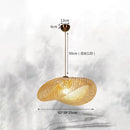 GobekUsa Bamboo Chandelier: Handmade LED Pendant Light for Living & Dining Room.withOpacity