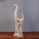 GobekUsa Giraffe Resin Statue Ornament Desk Decoration Room Aesthetic Decor