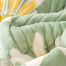GobekUsa Cozy Milk Velvet Blanket - 3 Layer Warmth & Fluffy Weighted Blanket