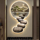 GobekUsa Crystal Ceramic LED Wall Lamp for Modern Wall Decor in Living Room Bedroom Office