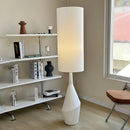 GobekUsa Cream LED Floor Lamp Nordic Minimalist Style for Living Room & Bedroom